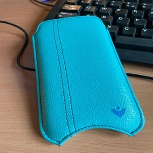 IPHONE 12 Mini Étui Bleu Faux NueVue Désinfectantes Écran Nettoyage Wallet Poche - Photo 1 sur 12