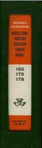 Massey Ferguson Tractor 165 175 178 Service Workshop Manual - MF165 MF175 MF178 - Picture 1 of 1