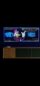 Money Talks 100 Dollar Neon Sign - Picture 1 of 8