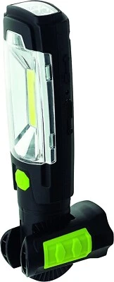 Portable Rechargeable Weatherproof LED Luceco 3W Swivel Torch Tilt Work Light UK - Image 1 of 4