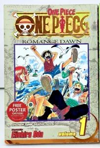 One Piece Volume 1 First Print Edition Manga English Volume Gold Foil RARE 2003 - Picture 1 of 24