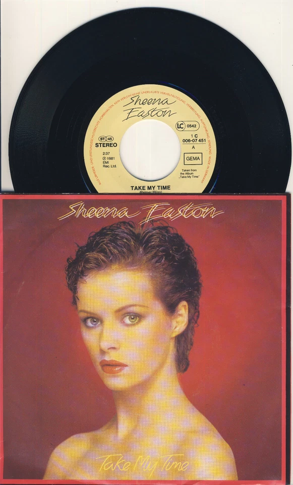 SHEENA EASTON: Take My Time - 7" Single - 1981 - sehr guter Zustand - Bild 1 von 1