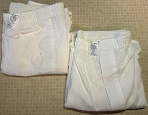 Savile Row Boxer tejido para hombre 44 mezcla de algodón suave paquete de 2 ropa interior vintage EE. UU. - Imagen 1 de 10