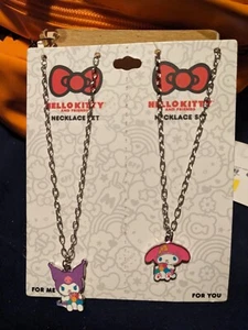 Kuromi & My Melody summer beach ball necklace set - Picture 1 of 4