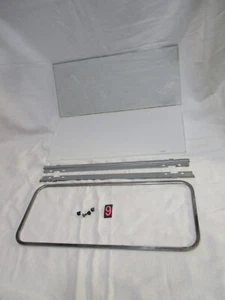 WB57K0018 GE Backofen Herd Tür Glas Set WB56K0005 WB56K5 Kristall Fensterverkleidung Clip - Bild 1 von 15