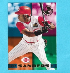1995 Stadium Club Members Only 50 #41 Deion Sanders Cincinnati Reds - Picture 1 of 2
