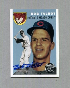 2003 Topps Heritage Real One Auto Bob Talbot #RO-BT - Picture 1 of 2