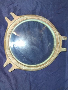 Vintage Messing J & J Woods Rainhill 40 Bullauge 10 Zoll Durchmesser  - Bild 1 von 4