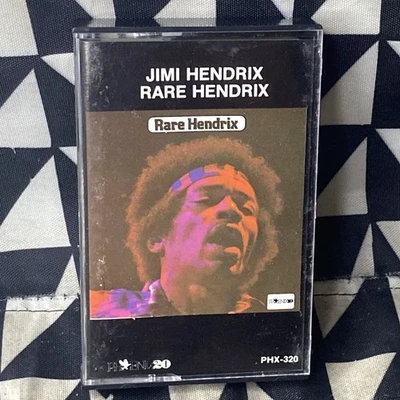 Jimi Hendrix Rare Hendrix Cassette Tape 1981 Psychedelic Blues Rock , PHX-320 Foto 1 de 4