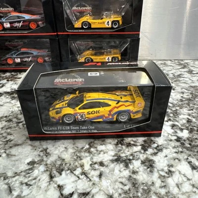 JGTC McLaren F1 GTR 1/43 Minichamps Team Take One #30 Racing exclusivo de Kyosho Foto 1 de 4