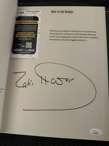 Dr Zahi Hawass SIGNED Tutankhamen Book Hardcover JSA Authenticated COA - Picture 1 of 6