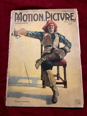 Película magz. 1921 - DOUG FAIRBANKS cvr.; Claire Windsor, Valentino Foto 1 de 4