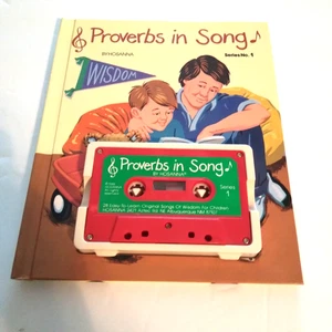 Proverbs in Song Series 1 Cassette tape and book Hosanna - Imagen 1 de 3