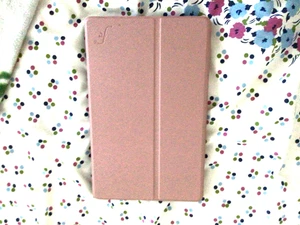 Pink Folio Slim 10.2 Inch Ipad Case for 7,8,9 Generation - Picture 1 of 6
