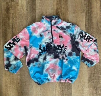 Surf Style Windbreaker Vintage Retro Interplanetary Size Large - Image 1 of 4