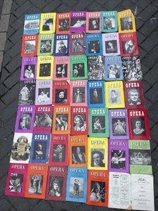 OPERA MAGAZINE 1950 To 1960 Vintage 49 Issues - Picture 1 of 10