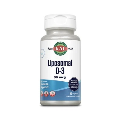 KAL Liposomal Vitamin D3 50 mcg, High Absorption Vitamin D, Liposomal - Image 1 of 4