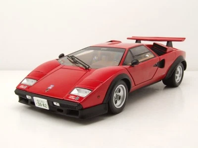 Lamborghini Countach Rojo Walter Wolf Coche a Escala 1:18 Kyosho - Imagen 1 de 4