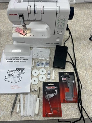 Janome Coverstitch Machine Cover Pro 1000CPX Sewing Machine - Image 1 of 3