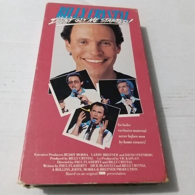Billy Crystal Don't Get Me Started VHS 1986 HBO Stand Up Comedy Special - Image 1 of 3