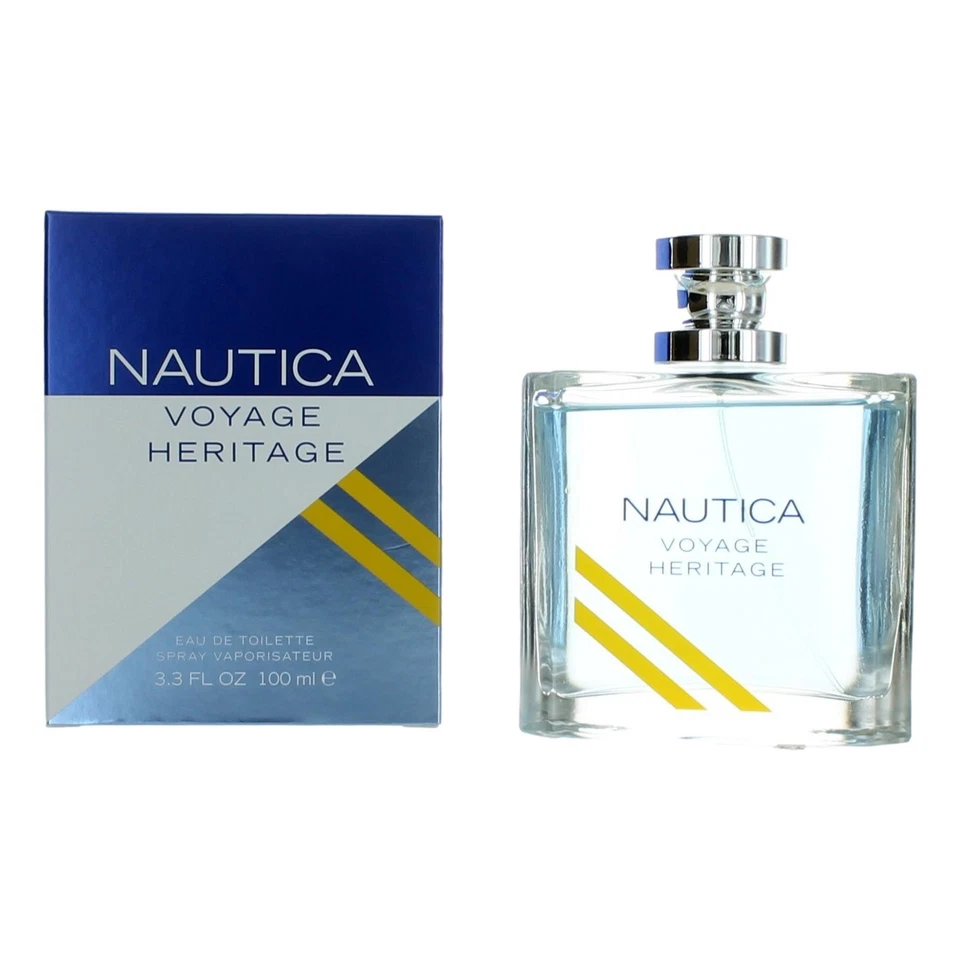 Nautica Voyage Heritage de Nautica, spray EDT de 3,3 OZ para hombre Foto 1 de 1