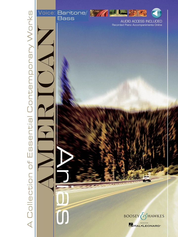 American Arias for Baritone/Bass Vocal Sheet Music Boosey & Hawkes Book Audio - Image 1 of 1