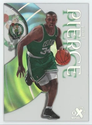 1998-99 SkyBox E-X Century Paul Pierce Rookie Boston Celtics #82 A1 - Image 1 of 2