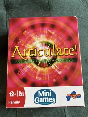 Drumond Park Articulate Mini Travel Board Game, Travel Games for Kids and Adults - Image 1 of 3