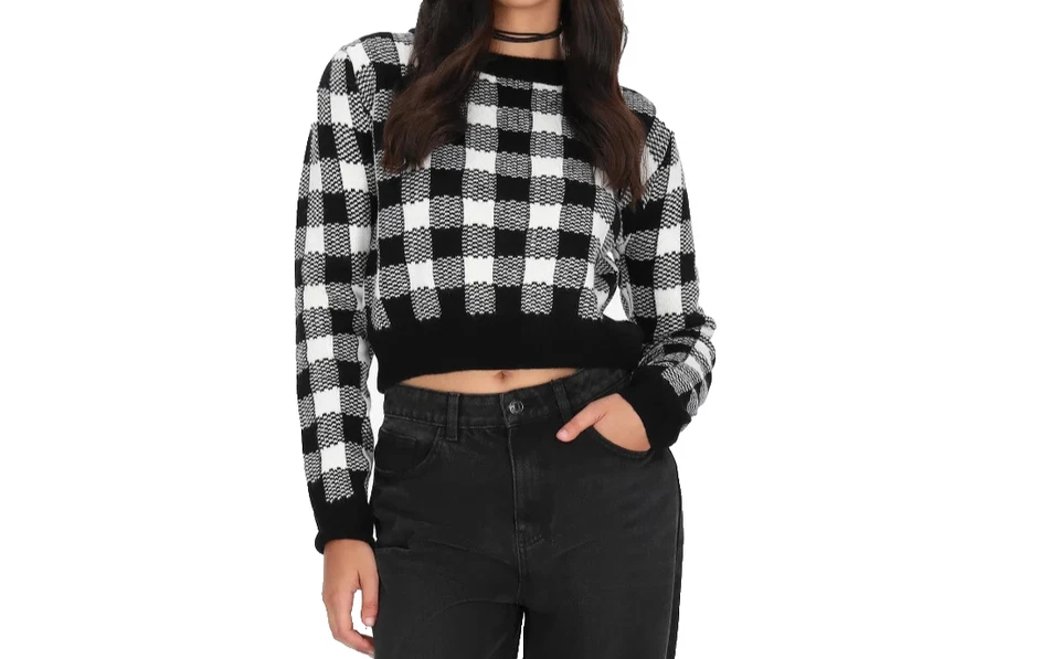 Jersey blanco y negro para mujer MISO TALLA 6 - Imagen 1 de 4