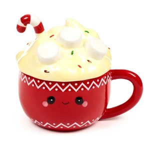 Hot Chocolate Lidded Mug - 300ml - Brand New & Boxed - Picture 1 of 4