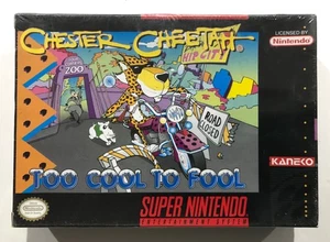 CHESTER CHEETAH TOO COOL to FOOL Super Nintendo SNES BRANDNEU FACTORY SEALED - Bild 1 von 6