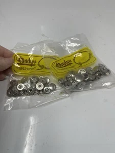 Tandy Leather Company Nickel Durable Dot And Baby Durable Dot Fasteners - Picture 1 of 2
