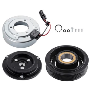 6 Groove Compressor Clutch Assembly Kit For Nissan Rogue 2.5L 08-15 92600JM01D - Picture 1 of 12
