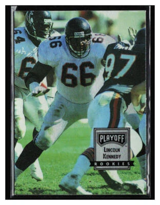 1993 Playoff Contenders Rookie #144 Lincoln Kennedy RC - Image 1 of 2