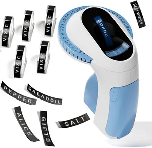 Dymo Embossing Label Maker with 6 Dymo Label Tape 3/8" 9mm Dymo Omega Organizer - Picture 1 of 17