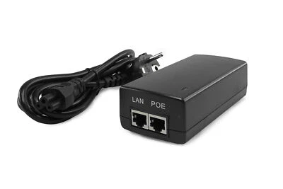 VALUE Gigabit PoE Injektor 21.99.1498 | 30 W | 10/100/1000 | C14 AC-Eingang - Bild 1 von 2