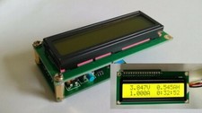Dual Display LCD Multimeter Voltage Current Power Capacity Resistance Time Meter