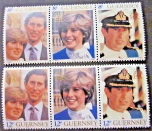 GUERNSEY ~ S.G. 232 - 237 ~ 1981 ROYAL WEDDING STAMPS OMNIBUS ~ MNH #05070 - Picture 1 of 1