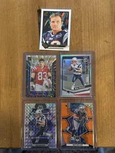 (5) Lote Panini Mosaico Wes Welker New England Patriots Prizm - Imagen 1 de 2
