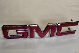 2001-2006 GMC Yukon XL Sierra Front Grille Acrylic Emblem Logo OEM 15706323