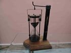 Antique Brass Hanging Sand Timer Nautical Collectible Decorative Item