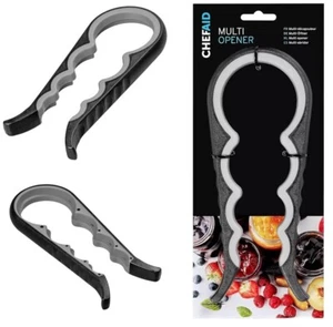 Chef Aid Multi Opener Jar Bottle and Ring Pull Cans Easy Grip Extra Support. - Picture 1 of 4