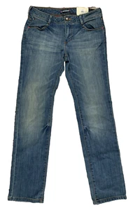 New Tommy Hilfiger Straight Jeans Juniors 16 Blue 28WX29L - Picture 1 of 16