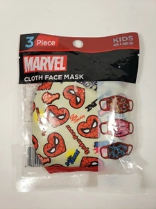 Marvel Cloth Face Mask Spider-Man Cotton Washable Reusable - Kids 4 & UP - Picture 1 of 4
