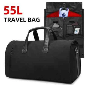 onvertible Garment Bags Travel Bag with Shoe Pouch Weekend Business Luggage - Picture 1 of 22