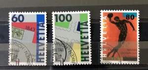 Conjunto de Suiza 925-927 1993 Primeras Estampillas Suizas Como Nuevo Nunca Bisagras - Imagen 1 de 2