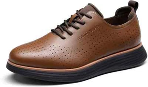 Bruno Marc Men's Fashion Dress Sneakers Oxfords Classic Casual Shoes 2.0 - Picture 1 of 7