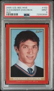 Alexander Alex Ovechkin 2005 Upper Deck UD Bee Hive Red Rookie Card RC PSA 9 102 - Picture 1 of 2