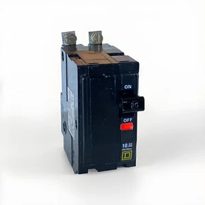 Square D QOB220 20 A Miniature Circuit Breaker Yellow "D"  used - Picture 1 of 8