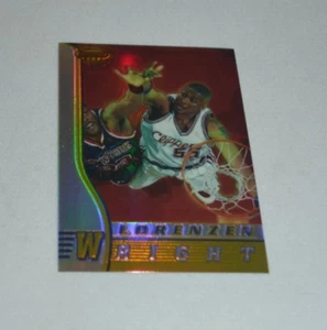 1997 BOWMAN'S BEST - ROOKIE CARD LORENZEN WRIGHT CLIPPERS CENTER R7 REFRACTOR - Picture 1 of 5